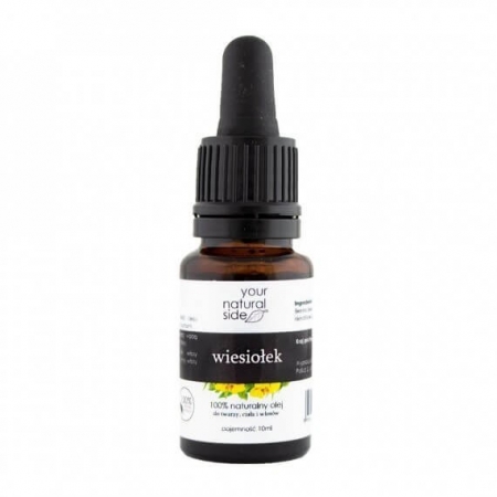 YOUR NATURAL SIDE Olej z Wiesiołka nierafinowany Organic 10ml butelka z pipetą